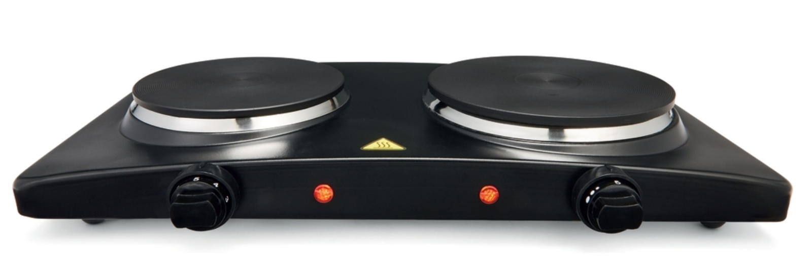 Double Hot Plate Dual Electric Burner Cooktops Caravan Travel Cooking