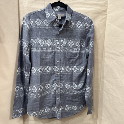 Charles And A Half Long Sleeve Button Up Shirt New Small NWT