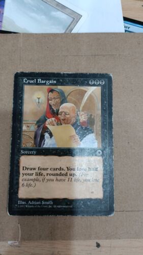 MTG CRUEL BARGAIN PORTAL card in original - Picture 1 of 1