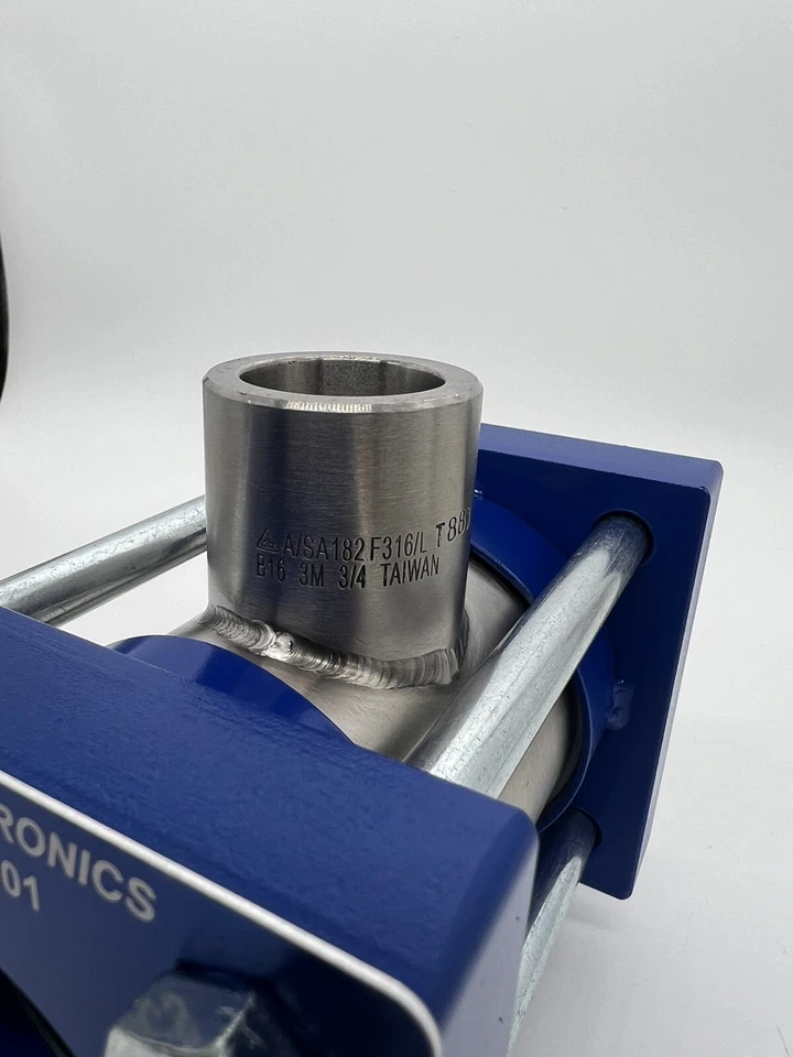 "Mirilla de soldadura de zócalo de 3/4""" Foto 3 de 3