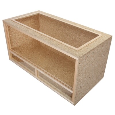 Repiterra  Terrarium für Schildkröten Holzterrarium OSB Holz Terrarien 100x50x50