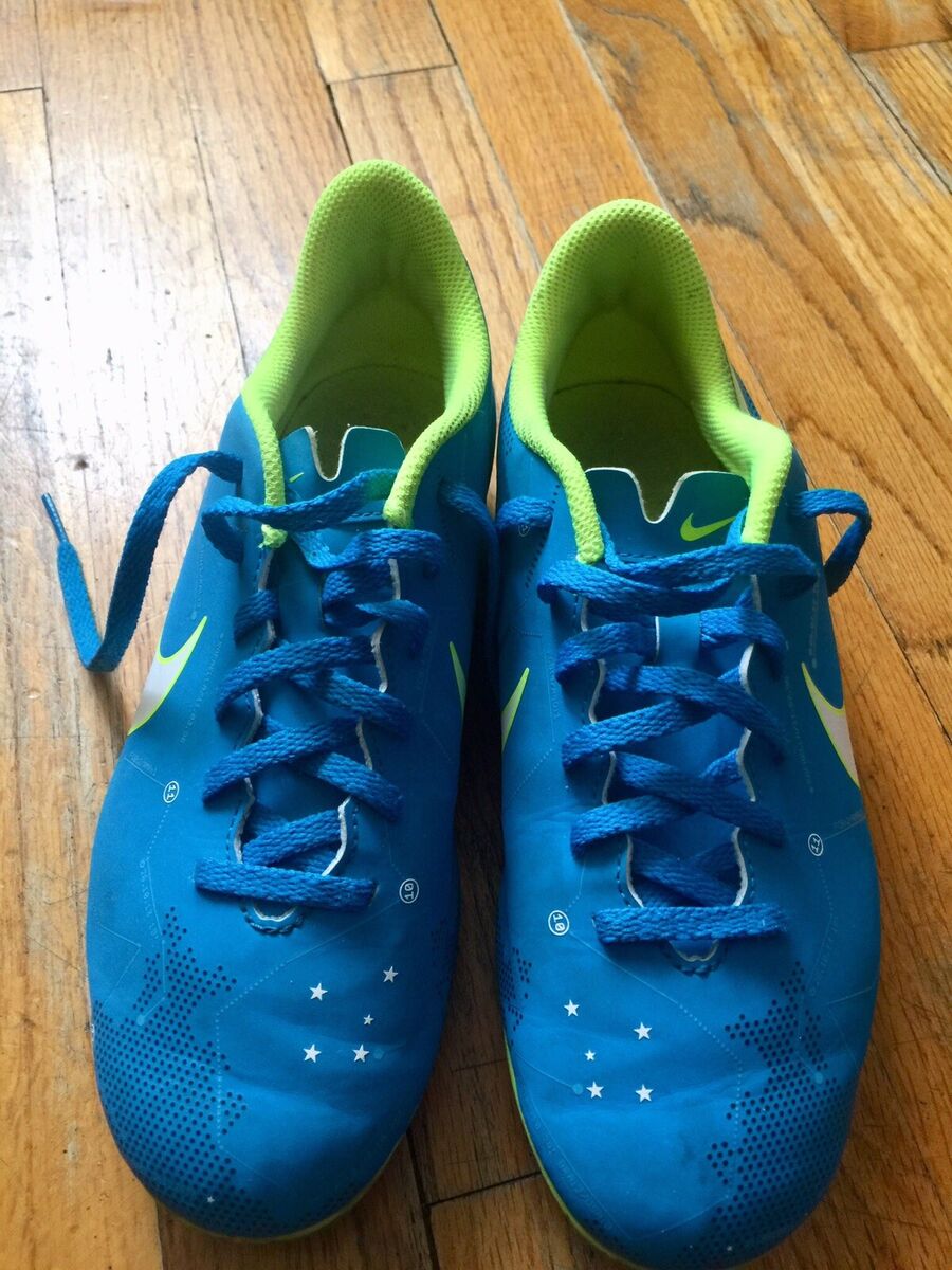 Nike Mercurial Neymar Boys GS Size 5.5 Soccer Cleats Blue Nike Mercurial Neymar Boys GS Size 5.5 Soccer Cleats Blue