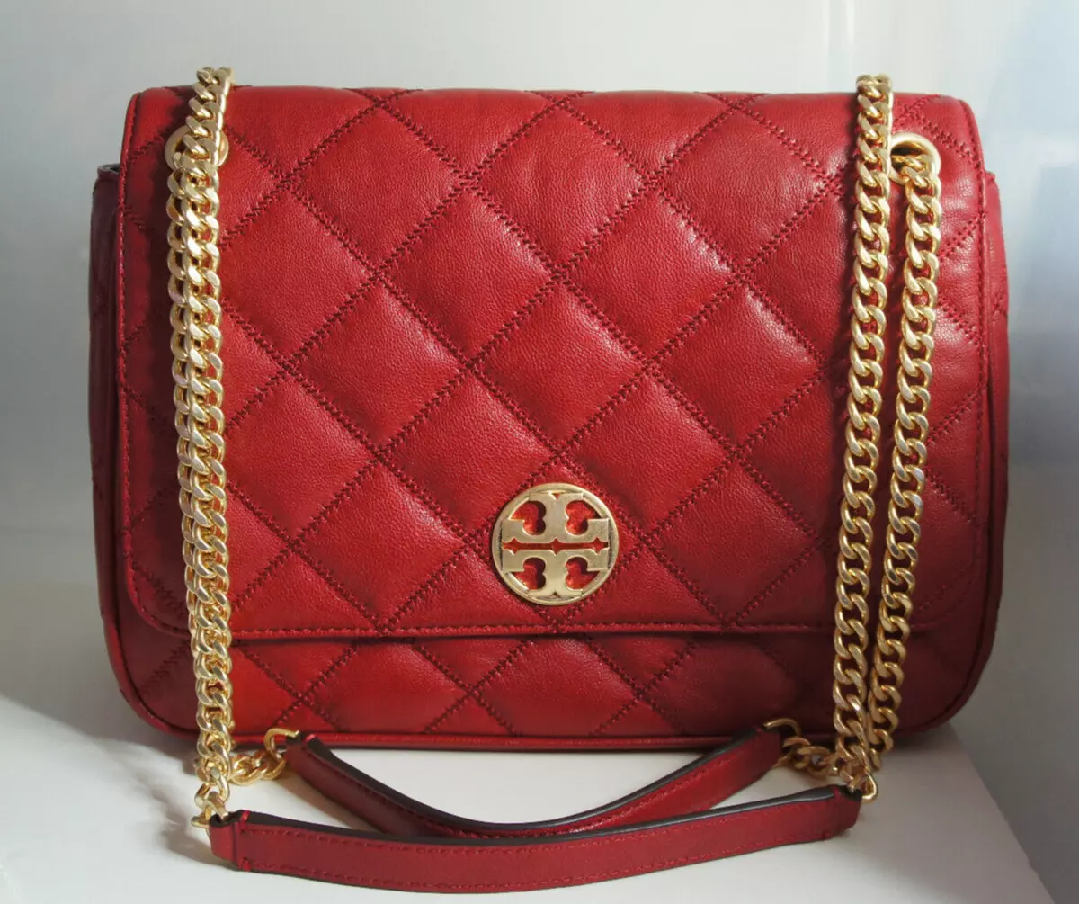 Tory Burch Python Skin Shoulder Bag Medium