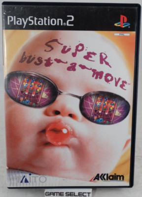 Jeu SUPER BUST A MOVE PS2 - Version PAL, état Correct, Jeu De Boxe Occasion
