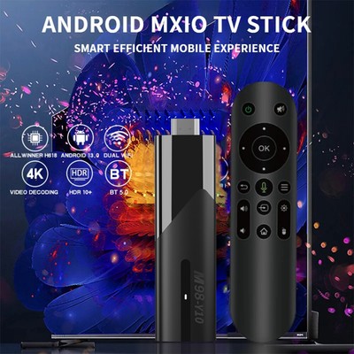 M98 Y10 Smart Android TV Box Android 13 Quad Core 4K UHD Media Stream Player USA