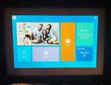 DragonTouch Classic 10 Wi-Fi Cloud Photo Frame, damaged, tested good, READ