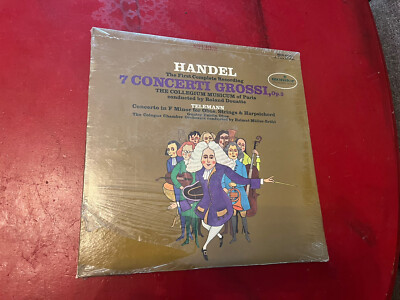 Handel / Telemann - 7 Concerti Grossi Opus 3 - Monitor MCS 2100/1. New & Sealed