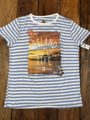 Disney Ladies Shirt AULANI Resort Hawaii 2020 Island Life Women's Medium NWT