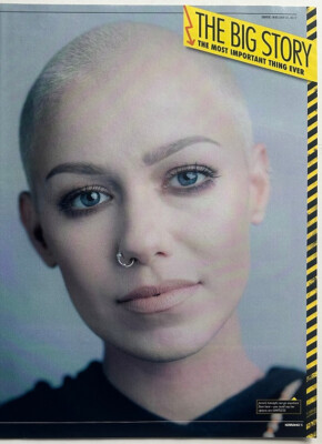 JENNA MCDOUGALL  -- 2017 Full page UK Magazine poster TONIGHT ALIVE