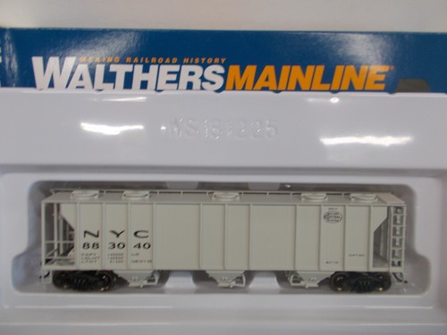 WALTHERS MAINLINE ~ COCHE TOLVA 3 BAHÍAS NEW YORK CENTRAL 50' # 883040 ~ ESCALA HO | Zustand: New