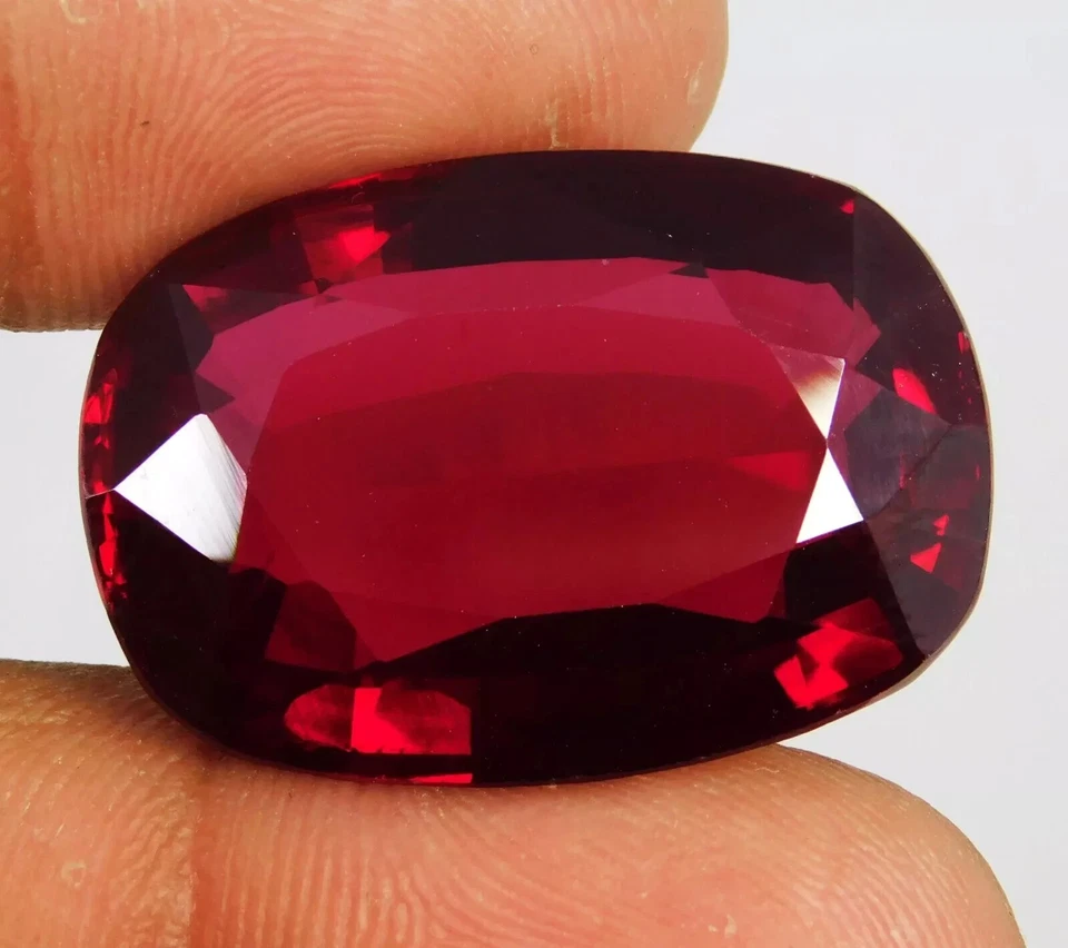 Pigeon Blood Natural BURMA Red Ruby Unheated Certified 88.90 Ct Loose Gemstone - Image 2 of 4
