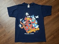 Vintage Disney 2000 Millenium Party Mickey Minnie Goofy Donald M T-Shirt