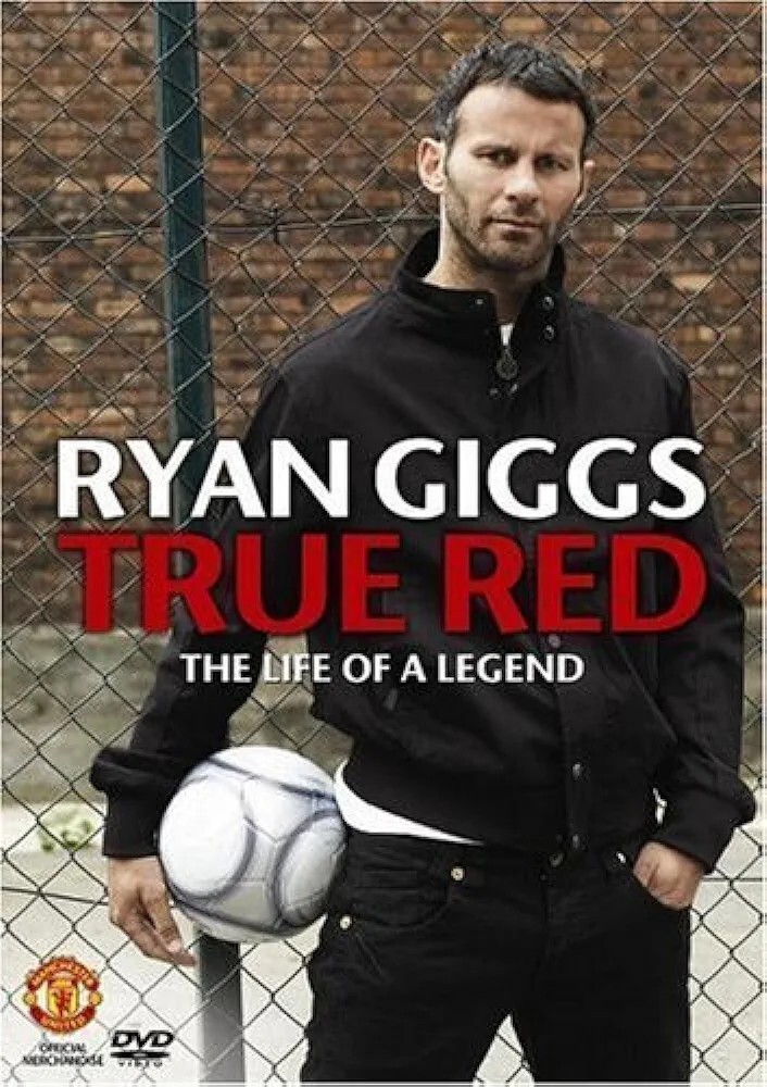RYAN GIGGS TRUE RED DVD NEW SEALE LIFE OF A LEGEND MANCHESTER UNITED FOOTBALL PB