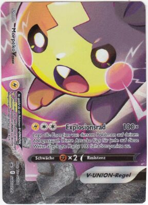 Pokemon SWSH289 Morpeko - V-union - Promokarte  - Holofoil Rare
