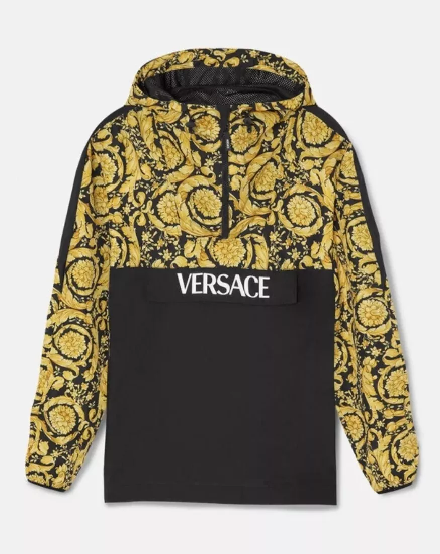 NWT GIANNI VERSACE JACKET WITH BAROQUE PRINT Size M. $1125.