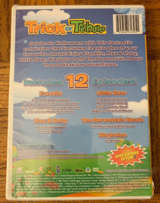 Treehouse Presents Trick Or Treehouse Dvd-Brand New-SHIPS N 24