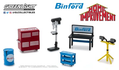 Greenlight - Shop Tools ''Home improvement'' - Tool Time Binford - 13175 - 1:64