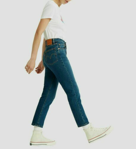 crop JEANS W26 L28 size 8 women ladies 