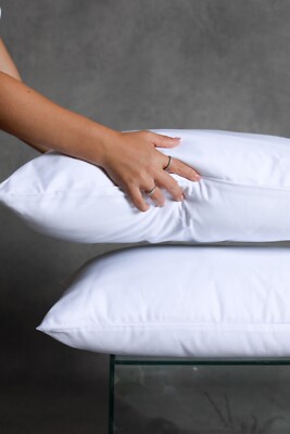 2 x Kissenhülle Luxus Baumwolle KaylasBrand Paar Pack Kissenbezüge Hüllen