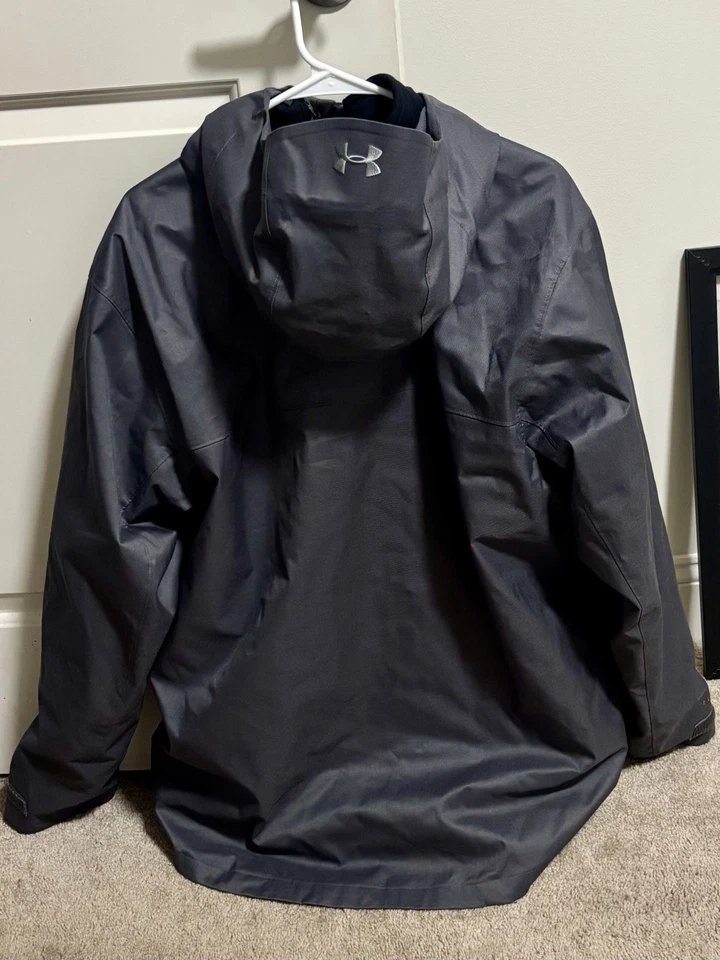 Under Armour Men's Coldgear UA Porter 3-In-1 Jacket - Gray, Size XL - Image 2 of 4
