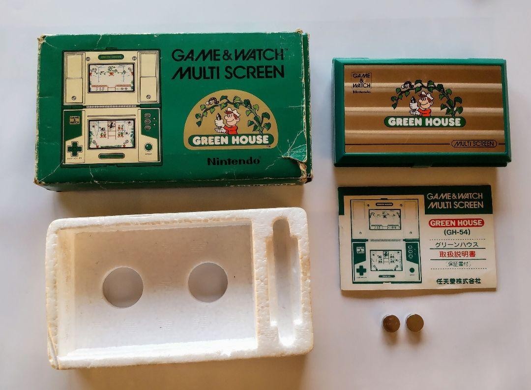 USED Nintendo GH-54 Game and Watch LSI Game Green House Tested
