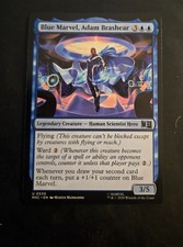 Magic The Gathering Marvel Super Heroes TCG #530 Blue Marvel Adam Brashear