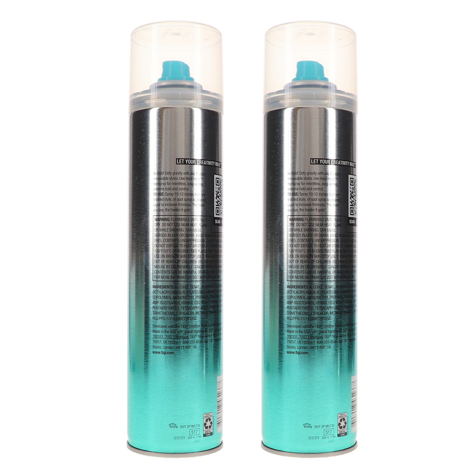 TIGI Bed Head Hard Head Hair Spray 11.7 oz 2 Pack