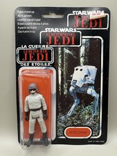 STAR WARS PALITOY ROTJ AT-ST Driver Tri-logo 1983 VINTAGE 77 Back