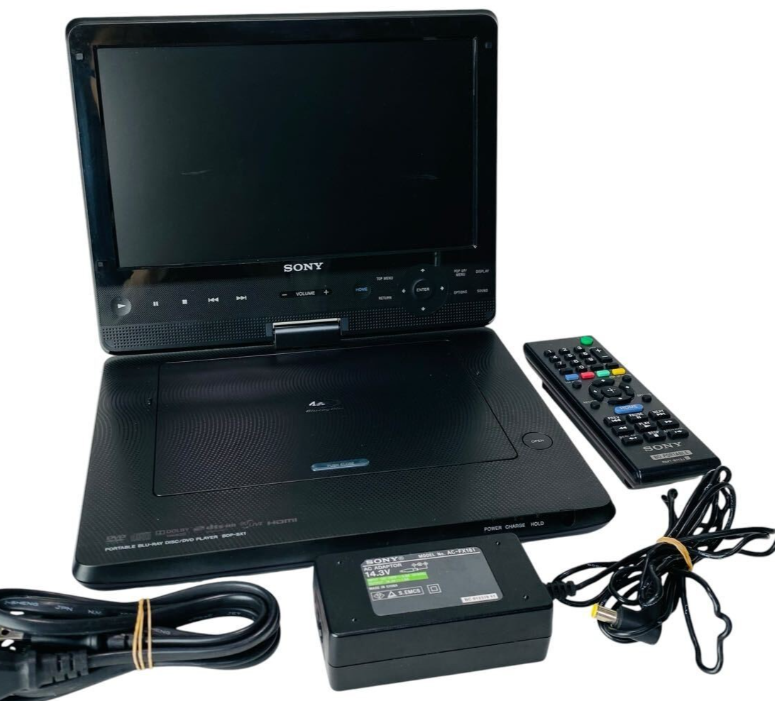 SONY BDP-SX1 BDプレーヤー Sony BDP-SX1 Portable Blu-ray Player 10.1