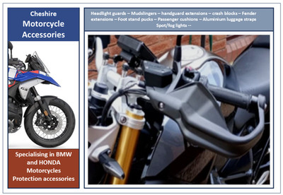 BMW R1250R Handschutz in Schwarz linke & rechte Seite 2018 - 2025