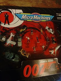 Micro Machines James Bond 007 Set New Unopened Great Condition