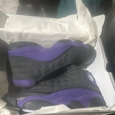 Jordan Air Jordan 13 Retro Black/Purple Baske...