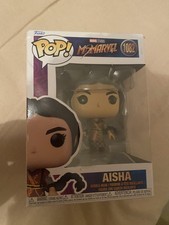 Funko Pop! Televisión Ms. Marvel - Figura Vinilo Aisha. Figura 1082 caja dañada