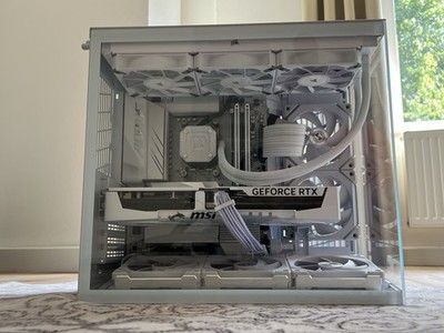 High-End Gaming-PC / Workstation   RTX 5080 White Build   Ryzen 9 7900X3D