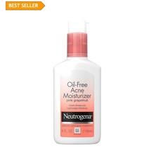 Oil Free Acne Moisturizer, .5 Salicylic Acid Acne Treatment, Pink Grapefruit...