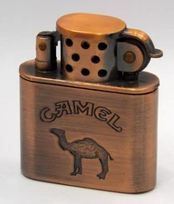 1990s Camel Cigarette Lighter Copper Tone Rare Promo Collectible New!
