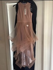 Ch Chi London Pink Tulle Occasion Dress Size: 10