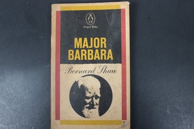 Major Barbara Bernard Shaw 1957 Penguin Books Play Screen Version Drama PB