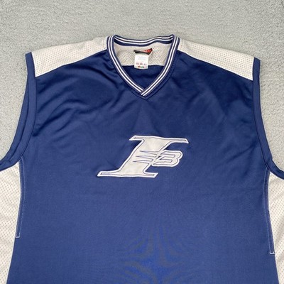Vintage Allen Iverson Reebok I3 Jersey Mens XL Blue Sleeveless
