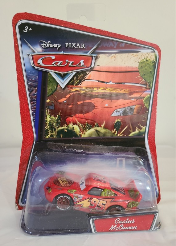 Disney Pixar Cars Cactus McQueen  M2950 Diecast Car Mattel
