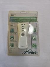 New Hunter 99119 Ceiling Fan and Light Universal Remote Control Sealed