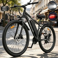 29" Electric Bike 48V 15Ah Shimano 21-Speed 250W E-Moutainbike City E-Bike 120KM
