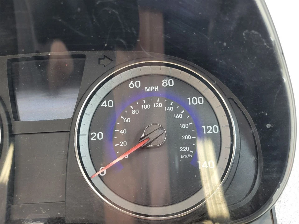 Hyundai Accent 2012 2013 2014 velocímetro odómetro cúmulo de cabeza 940011R015 Foto 3 de 4