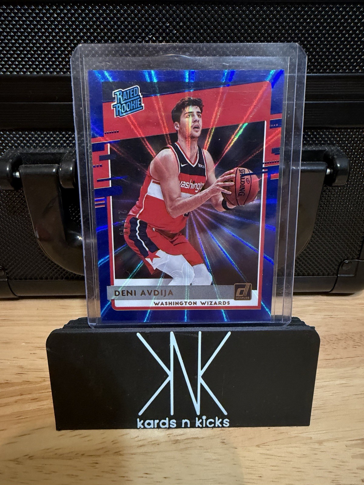2020-21 Donruss Basketball Deni Avdija Rated Rookie Blue Laser /49 Trailblazers