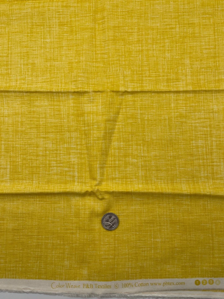 COLOR WEAVE by P&B Textiles - 4 Color Linen Texture Print Bundle 2.25 yds Total - Image 4 of 4