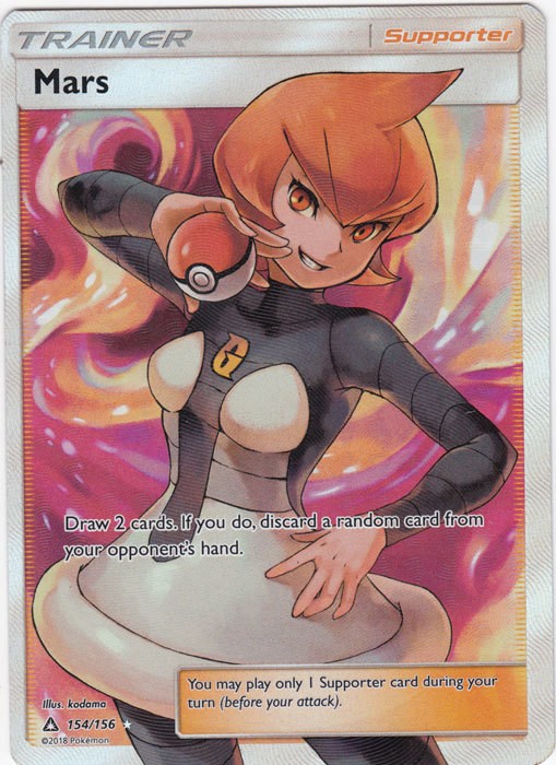 Sun & Moon: Ultra Prism Mars - 154/156 - Full Art Ultra Rare x1 NM-Mint Pokemon