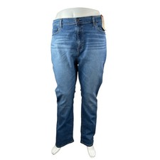 NEW Levi's Women's Blue High Rise Loose Straight Bootcut Denim Jeans Pants 24W