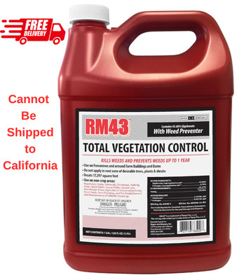 RM43 Total Veg Control Glyph Imazapyr Root Weed Preventer and Grass killer 1 GAL