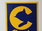 Chesapeake & Ohio Railroad Sign Chessie System Railroad Sign RR Masonite Sign — photo 6