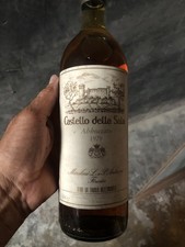 Bottiglia vino bianco del 1979 Castello della Sala
